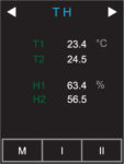 Temperature & Humidity - PDU Power Meter Screen - 3-Phase PDU
