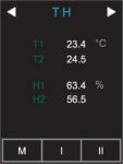 Temperature & Humidity - PDU Power Meter Screen - 3-Phase PDU