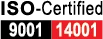 ISO-Certified | ISO9001 | ISO14001