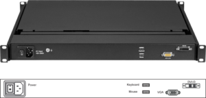 NS117 / 119 - DVI-D + VGA + USB Standard Input