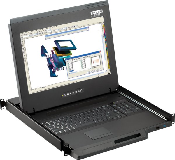 X117 - 1U 16.2" WUXGA LED-backlit LCD Console Drawer