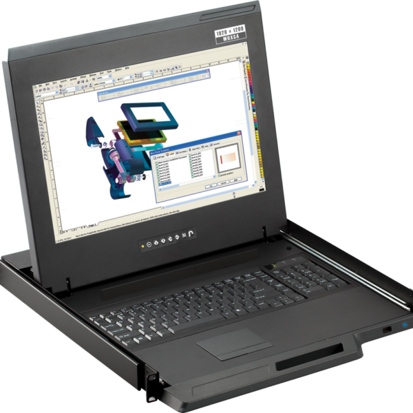 X117 - 1U 16.2" WUXGA LED-backlit LCD Console Drawer