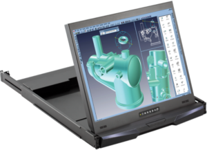RP-120 - 1U 20" LCD Display Drawer