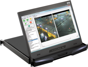 RP-F1417 - 1U 17" Ultra Short Depth FHD LCD Display Drawer