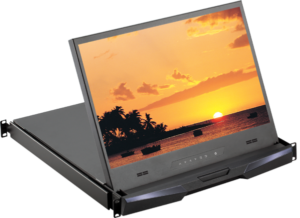 RP-HW119 - 1U 19" widescreen Sunlight Readable LED-backlit LCD Display Drawer