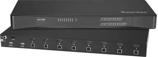 CV-801D - 8-Port 2K 60Hz KVM Switch