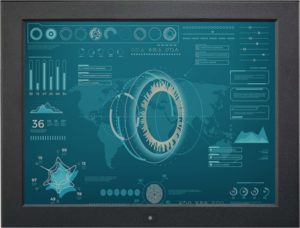 AP-19, Professional and Versatile AP-19" LED Monitor - Standard Brightness (250 cd/m²) - 6mm aluminum front bezel