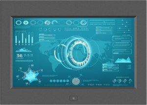 AP-F13, Professional and Versatile 13" FHD LED Monitor - Standard Brightness (300 cd/m²) - 6mm aluminum front bezel