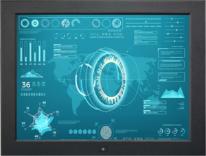 HAP-19, Professional and Versatile HAP-19" LED Monitor - Sunlight Readable Brightness (1,000 cd/m²) - 6mm aluminum front bezel