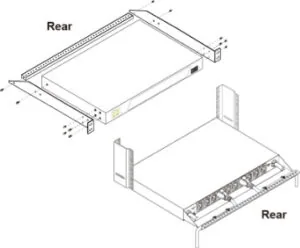 ATS Mounting Bracket w Cord