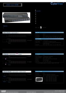 PS-CV-USBKVM - Brochure (PDF) Thumbnail