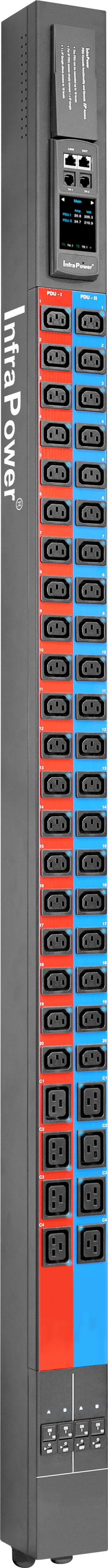 Intelligent Dual-Feed Rack PDU