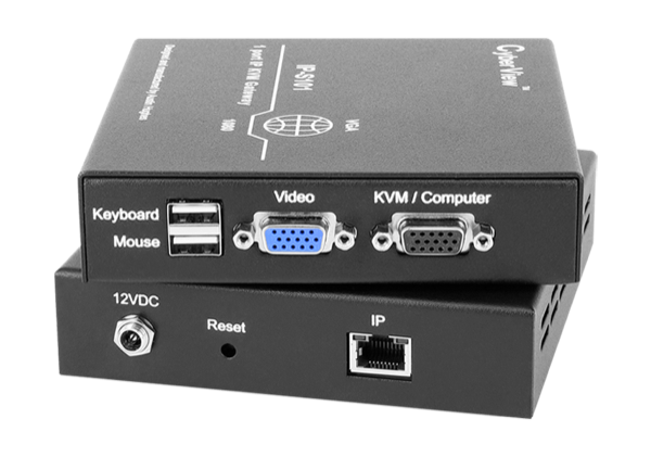 IP-S101 - Cyberview 1 port IP 1080 VGA KVM Gateway