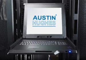 4K / 2K KVM Switch - 1U Rack Mount or Integrate Into Rack Drawer