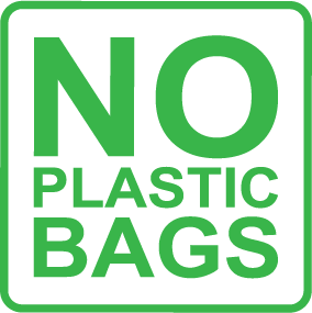 No Plastic Bags in Austin Hughes Packaging