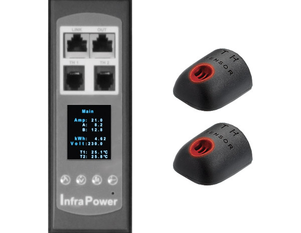 Sensor Port x 2 (Temperature + Humidity)