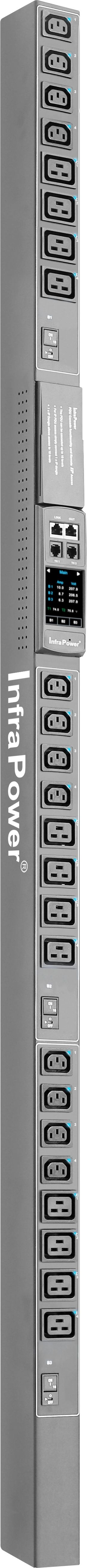 InfraPower 3-Phase Intelligent PDU