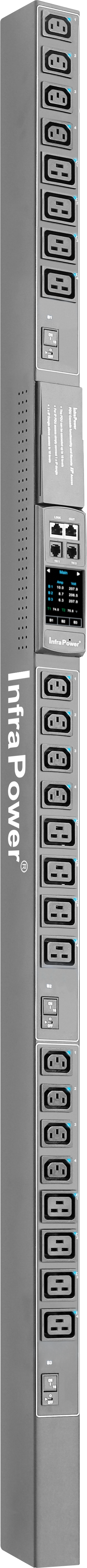 InfraPower 3-Phase Intelligent PDU