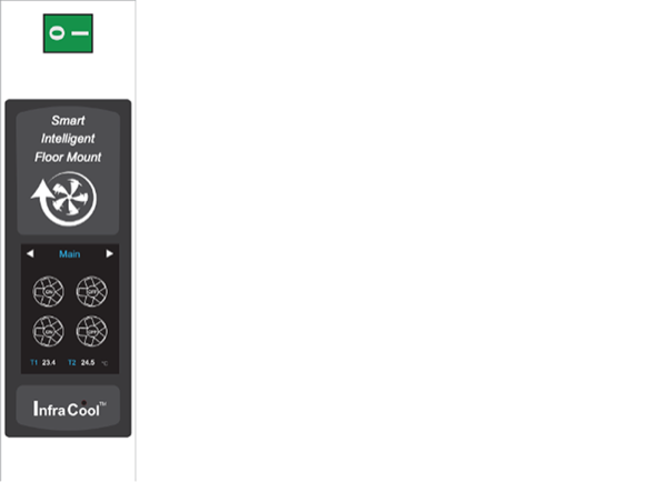 InfraCool Intelligent Raised Floor Fan Control Panel