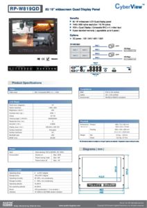 PS-CV-RP-W819QD.pdf - Brochure (PDF) Thumbnail