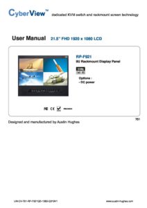 UM-CV-RP-F921QD-1080.pdf - Manual (PDF) Thumbnail