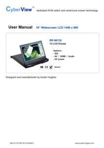 UM-CV-RP-W119.pdf - Manual (PDF) Thumbnail