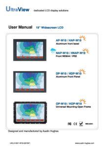 UM-UV-W19.pdf - Manual (PDF) Thumbnail