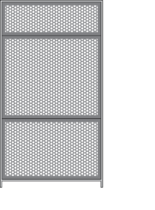 Rack Cage Perforated Partition