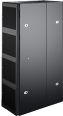 SR-8247-4V - 47U SR 800W 4 Co-location Rack - 1128mm Deep  - Perforated Doors