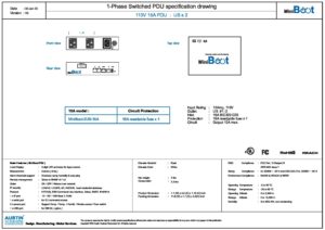 PD-MB-2US - Technical Drawing (PDF) Thumbnail