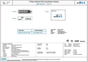 PD-MB-4C13-208V - Technical Drawing (PDF) Thumbnail