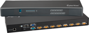 CV-802 - 8 Port VGA KVM Switch - 1 Local + 1 Extended Remote Users