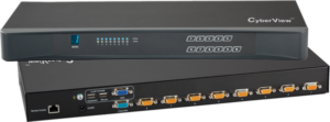 CV-802 - 8 Port VGA KVM Switch - 1 Local + 1 Extended Remote Users