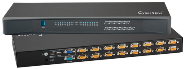 CV-S1601 - 16 Port VGA KVM Switch