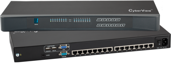 U-1601 - 16 Port Combo Cat6 KVM Switch