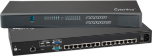 U-IP1602 - 16 Port Combo Cat6 KVM Switch - 1 Local + 1 IP Users