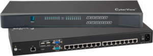 U-IP1602 - 16 Port Combo Cat6 KVM Switch - 1 Local + 1 IP Users