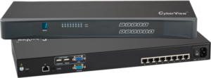 U-IP802 - 8 Port Combo Cat6 KVM Switch - 1 Local + 1 IP Users