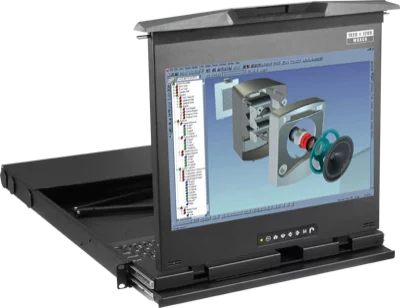 DX117, 1U Dual Slide 16.2