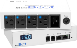 MiniBoot-4US - Remote Power - 110V - 15A - NEMA x 4 Outlets - C20 x 1 Inlet