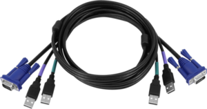 CB-6A - 6ft VGA + USB Console Cable