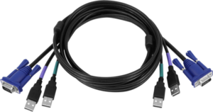 CB-6A - 6ft VGA + USB Console Cable