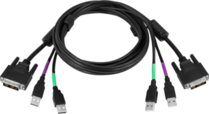 CX-6A - 6ft DVI-D + USB Console Cable