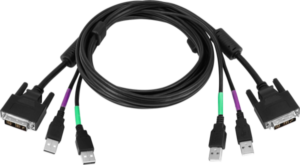 CX-6A - 6ft DVI-D + USB Console Cable