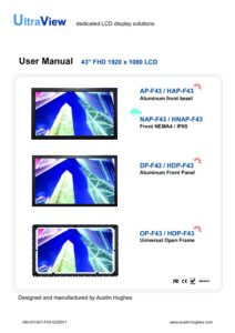 UM-UV-F43.pdf - Manual (PDF) Thumbnail