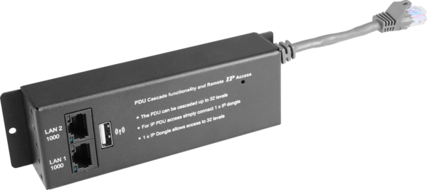 IPD-H03-S - Dual LAN IP Dongle - Horizontal