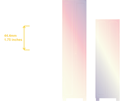 1U Rack Space Illustration