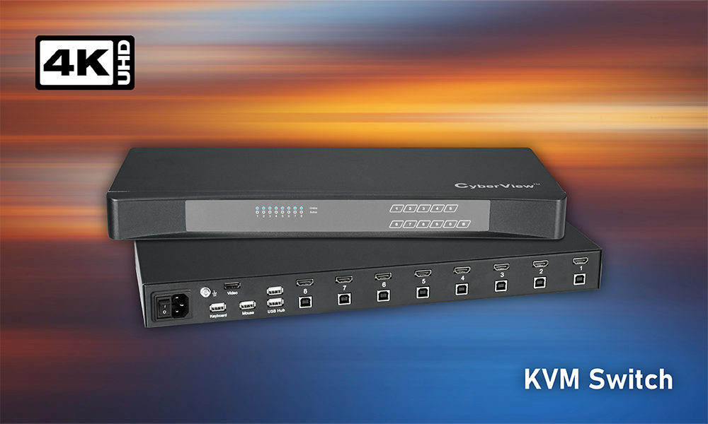 4K 60Hz KVM Switch