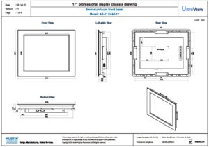 PD-UV-17 - Technical Drawing (PDF) Thumbnail