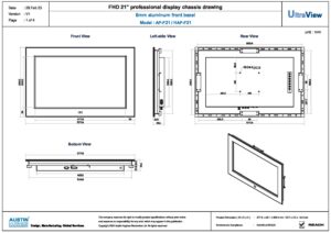 PD-UV-F21 - Technical Drawing (PDF) Thumbnail